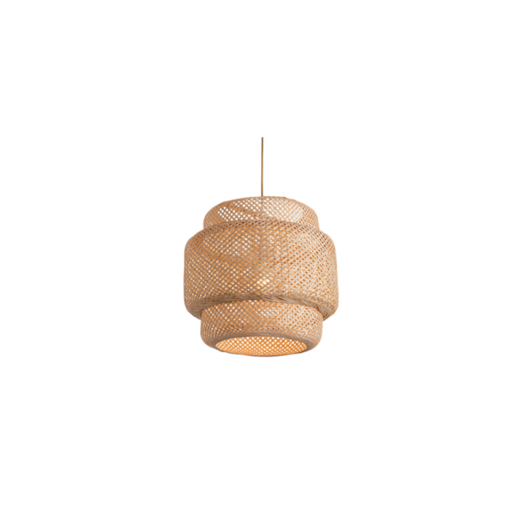 Pendente bambu estilo natural